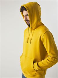 FELPA CON CAPPUCCIO IN COTONE ORGANICO